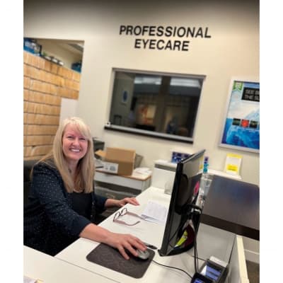 Professional Eyecare front desk staff