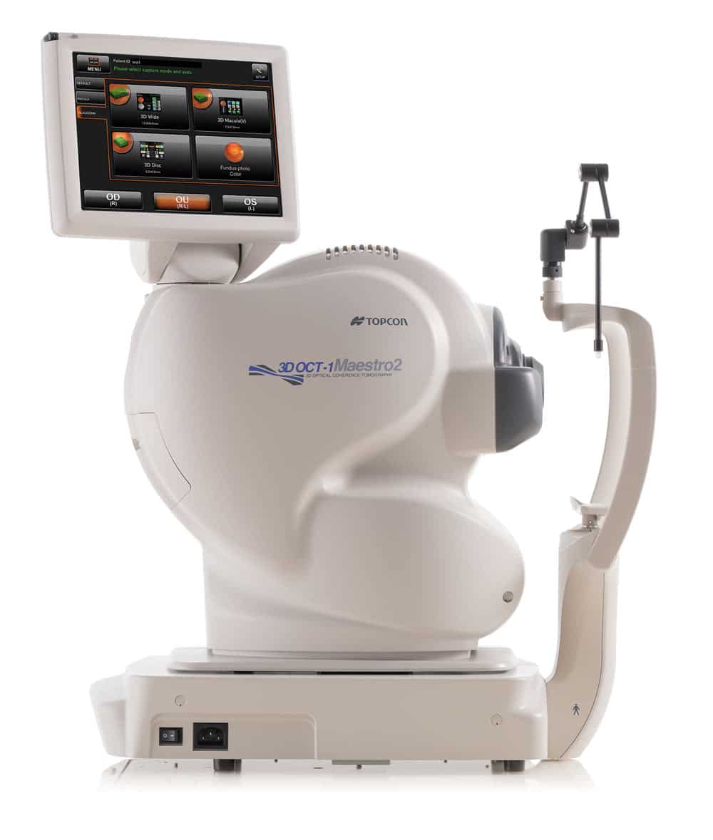 Optical Coherence Tomography (Maestro2 & Zeiss Cirrus 500)